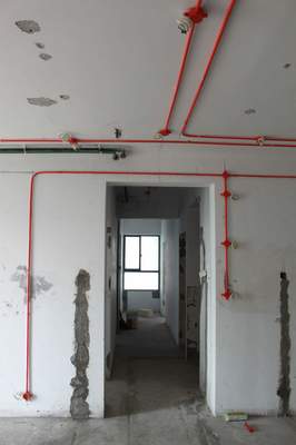 福徽苑T3-1403180㎡裝修工地圖_現場施工圖文直播